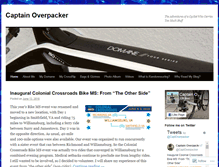 Tablet Screenshot of captainoverpacker.com